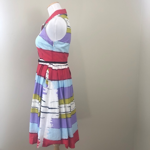 ❌SOLD❌Anthropologie Floreat Sleeveless Dress - Picture 3 of 8